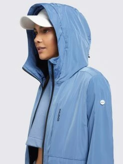Khujo Manteaux De Mi-saison Manteau Mi-saison Ging Femme Bleu -Magasin de vêtements Khujo pas cher 72f36ccdfa731cd184860595c81cc6b4