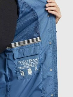 Khujo Manteaux De Mi-saison Manteau Mi-saison ADDA2 Femme Bleu -Magasin de vêtements Khujo pas cher 739b61e9dc34a53988729da65417ee9c