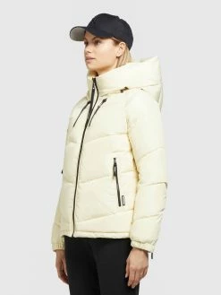 Khujo Vestes Dhiver Veste D’hiver Esila Femme Jaune Pastel -Magasin de vêtements Khujo pas cher 758697b6a92e46d4f732dbf49e025324