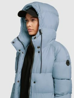 Khujo Manteaux Dhiver Manteau D’hiver Femme Bleu Clair -Magasin de vêtements Khujo pas cher 759c8511e17d7431af65ddd2f3954594