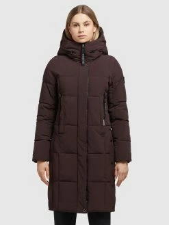 Khujo Manteaux De Mi-saison Manteau Mi-saison Namita Femme Lie De Vin -Magasin de vêtements Khujo pas cher 7627f3c95e44adedb0ece5fad2de6210
