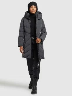 Khujo Manteaux Dhiver Manteau D’hiver Formin Femme Graphite -Magasin de vêtements Khujo pas cher 7676ae8ce7ce958229541959da6fb284