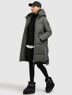 Khujo Manteaux Dhiver Manteau D’hiver Aniva Femme Olive -Magasin de vêtements Khujo pas cher 767bd1a52cbf6de0dd18349b264acea4