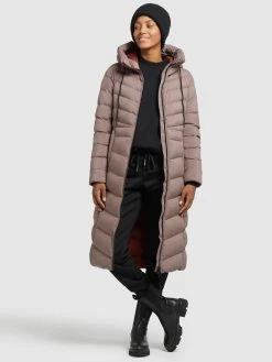 Khujo Manteaux Dhiver Manteau D’hiver Ingram2 Femme Taupe -Magasin de vêtements Khujo pas cher 77cab27232303c19b9335c6a2bb6a1da