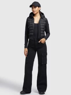 Khujo Vestes De Mi-saison Veste Mi-saison Dalis Matt Femme Noir -Magasin de vêtements Khujo pas cher 7806a91d30ebf5fac3e2cea7ed84a1f5