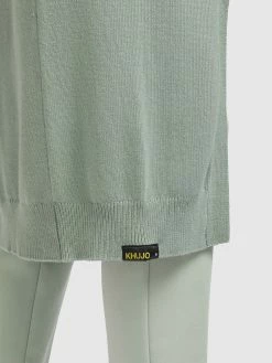 Khujo Gilets Cardigan Elina Femme Menthe -Magasin de vêtements Khujo pas cher 780a35e4a103b2306acaaea8d6c65121