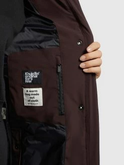 Khujo Manteaux De Mi-saison Manteau Mi-saison Namita Femme Lie De Vin -Magasin de vêtements Khujo pas cher 781eb73dd0153dc892e929265835f689