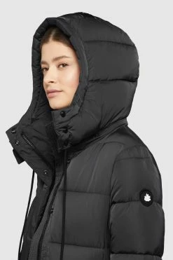 Khujo Manteaux Dhiver Manteau D’hiver HAZELLE Femme Noir -Magasin de vêtements Khujo pas cher 790730c624bf7713a9594d1d9a6a791d