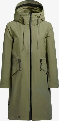 Khujo Manteaux De Mi-saison Manteau Mi-saison Marnia 2 Femme Olive