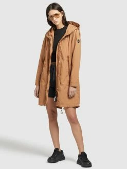 Khujo Vestes De Mi-saison Veste Mi-saison ADDA Femme Beige -Magasin de vêtements Khujo pas cher 7b2b0166d66b9b093df48b7cee9d3cc8