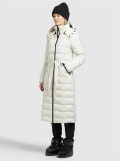 Khujo Manteaux Dhiver Manteau D’hiver OLALLA MATT Femme Blanc Cassé -Magasin de vêtements Khujo pas cher 7bf02f4131c36ffea73684ce41092b7f
