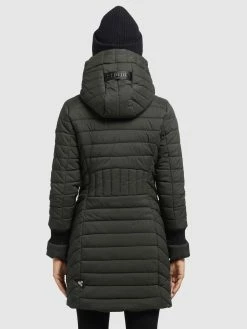 Khujo Manteaux Dhiver Manteau D’hiver Nita Femme Kaki -Magasin de vêtements Khujo pas cher 7ca0cd4ba24908ed549154580d6265ff