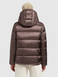 Khujo Vestes Dhiver Veste D’hiver Evona Femme Taupe -Magasin de vêtements Khujo pas cher 7d891b4c49c17625af2e25f5772aa8ec