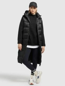 Khujo Vestes Sans Manches Gilet Tourin Femme Noir -Magasin de vêtements Khujo pas cher 7da51adc361a15804de69468a3bc6dc2