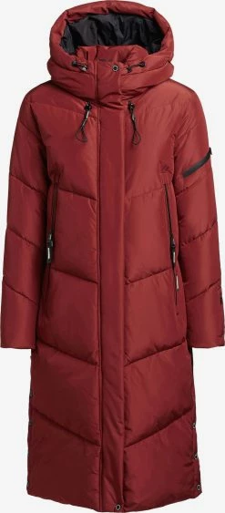 Khujo Manteaux De Mi-saison Manteau Mi-saison Femme Rouge Foncé
