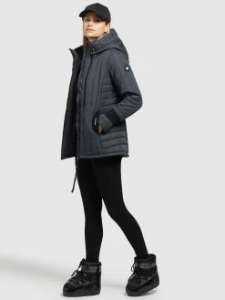 Khujo Vestes Dhiver Veste D’hiver TWEETY PRIME6 STRUCTURED Femme Bleu -Magasin de vêtements Khujo pas cher 7f49727adad1caa6548fe006c9f7e97f