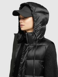 Khujo Vestes Sans Manches Gilet Tourin Femme Noir -Magasin de vêtements Khujo pas cher 819744f77053b675bab2765b19d05b59