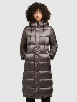 Khujo Manteaux Dhiver Manteau D’hiver Julina Femme Taupe -Magasin de vêtements Khujo pas cher 825e21621f71d9ae1c14ec60c3ad545b