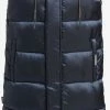 Khujo Vestes Sans Manches Gilet Tourin Femme Bleu Marine -Magasin de vêtements Khujo pas cher 83e742e2c160a49cd6ddca374b39360d