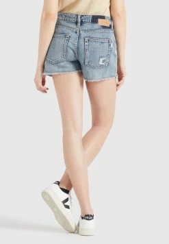 Khujo Shorts En Jean Loosefit Jean Anouk Femme Bleu -Magasin de vêtements Khujo pas cher 840bfb85ec4f6784ff270e9f3425377f