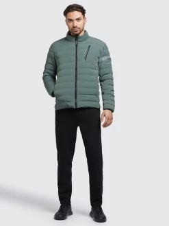 Khujo Vestes De Mi-saison Veste Mi-saison Percy Matt Homme Jade -Magasin de vêtements Khujo pas cher 8501aff4129379e9578daf6a5d0bdec9