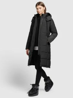 Khujo Manteaux Dhiver Manteau D’hiver Cliv Femme Noir -Magasin de vêtements Khujo pas cher 85973aded69d55fbbed44b7bf8bab315