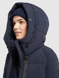 Khujo Manteaux Courts Manteau D’hiver Wente Femme Bleu Foncé -Magasin de vêtements Khujo pas cher 8684c5e4629a6cb85d8b74ff3550e2be