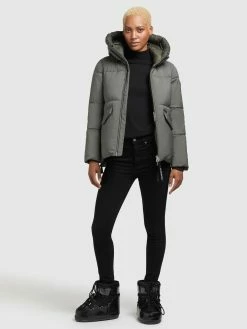 Khujo Vestes Dhiver Veste D’hiver Japura 2 Femme Kaki -Magasin de vêtements Khujo pas cher 86956527b954a0dcb6d38f602e424de0