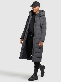 Khujo Manteaux Dhiver Manteau D’hiver Gamber Femme Anthracite -Magasin de vêtements Khujo pas cher 88d96a1f092b9c427b87b94410768402