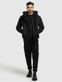 Khujo Vestes Dhiver Veste D’hiver Wayer Homme Noir -Magasin de vêtements Khujo pas cher 89506dd91203cc6fc8f1810bb72c5b60