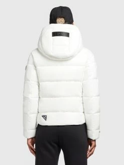 Khujo Vestes Dhiver Veste D’hiver Fala Femme Blanc -Magasin de vêtements Khujo pas cher 8caaec43861ff8507ea2609ac50ebc14