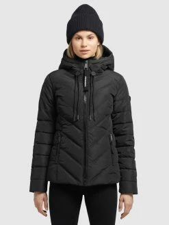 Khujo Vestes De Mi-saison Veste Mi-saison Stern Femme Noir -Magasin de vêtements Khujo pas cher 8d0611f9fb599850e857c32e6f9588d3