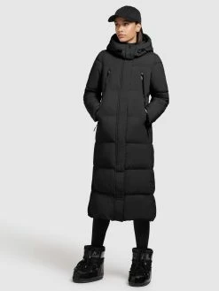 Khujo Manteaux De Mi-saison Manteau Mi-saison Melona Femme Noir -Magasin de vêtements Khujo pas cher 8d298777f2d691999e154d6d75a5d38f