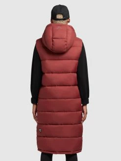 Khujo Vestes Sans Manches Gilet Magneta Femme Rouge Rouille -Magasin de vêtements Khujo pas cher 8e7d5deb7709e844cd367bbb566344b2