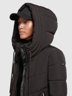 Khujo Manteaux Dhiver Manteau D’hiver Ayleena Femme Noir -Magasin de vêtements Khujo pas cher 8eeb525859603e5aef331184513747ba