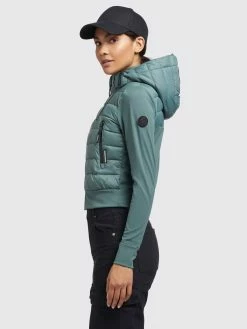 Khujo Vestes De Mi-saison Veste Mi-saison Dalis Matt Femme Jade -Magasin de vêtements Khujo pas cher 8f7a6da75380393a469fd14dbd0dd6d5