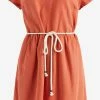 Khujo Mini-robes Robe ASBA Femme Orange