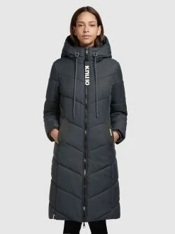 Khujo Manteaux Dhiver Manteau D’hiver Aribay Femme Bleu Nuit -Magasin de vêtements Khujo pas cher 90682fbd48c8c587c3808d1eb7988ef2