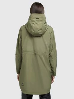 Khujo Manteaux De Mi-saison Manteau Mi-saison Ging Femme Olive -Magasin de vêtements Khujo pas cher 9093a14ffeea1e8f2d3edc0c29c9968a
