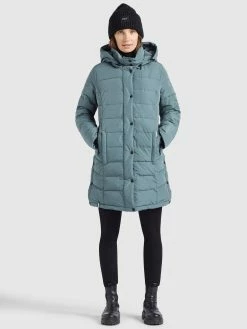 Khujo Manteaux Dhiver Manteau D’hiver Delinas Femme Bleu Pastel -Magasin de vêtements Khujo pas cher 914159c6de8845f8435eaeff72fdb7bb