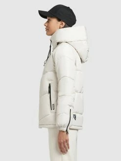 Khujo Vestes Dhiver Veste D’hiver Esila 3 Femme Blanc Naturel -Magasin de vêtements Khujo pas cher 922960c4728a8d6adcd100d32e3aec19