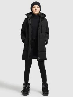 Khujo Manteaux Courts Manteau D’hiver Mats Femme Noir -Magasin de vêtements Khujo pas cher 932bf13b7c06bc08dfa13580b822f909