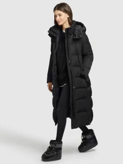 Khujo Manteaux Dhiver Manteau D’hiver HAZELLE Femme Noir -Magasin de vêtements Khujo pas cher 948352e593f36244501495bc9908c5e6