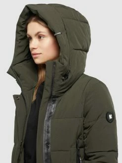 Khujo Manteaux De Mi-saison Manteau Mi-saison Namita Femme Vert Foncé -Magasin de vêtements Khujo pas cher 96f5a823d0958b6b550181b4d42c5298