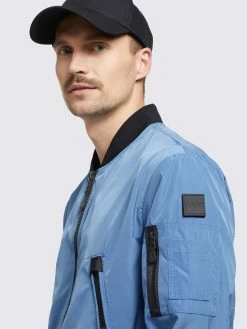 Khujo Vestes De Mi-saison Veste Mi-saison ASTILE2 Homme Bleu -Magasin de vêtements Khujo pas cher 98208b65c3c67654e1de435d876ee7a2