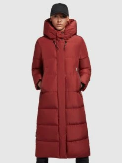 Khujo Manteaux Dhiver Manteau D’hiver Soulani Femme Rouge Rouille -Magasin de vêtements Khujo pas cher 986e2db67c12f0f2c187abfca10a4ed6