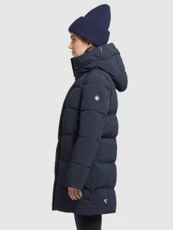 Khujo Manteaux Courts Manteau D’hiver Wente Femme Bleu Foncé -Magasin de vêtements Khujo pas cher 9a3a6bee640f0972ce95e9688bc031a6