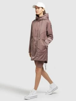 Khujo Parkas Parka Mi-saison ONDA2 Femme Marron -Magasin de vêtements Khujo pas cher 9a672f53c94e020ac3b78ca00d56f44f