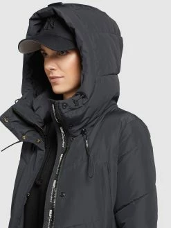 Khujo Manteaux Dhiver Manteau D’hiver Elvita Femme Bleu Foncé -Magasin de vêtements Khujo pas cher 9a7039179493ac8ea0e813e93641d192