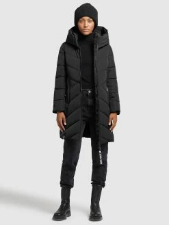 Khujo Manteaux Dhiver Manteau D’hiver Formin Femme Noir -Magasin de vêtements Khujo pas cher 9b9e33401f6bc24deb62c6430576fb80